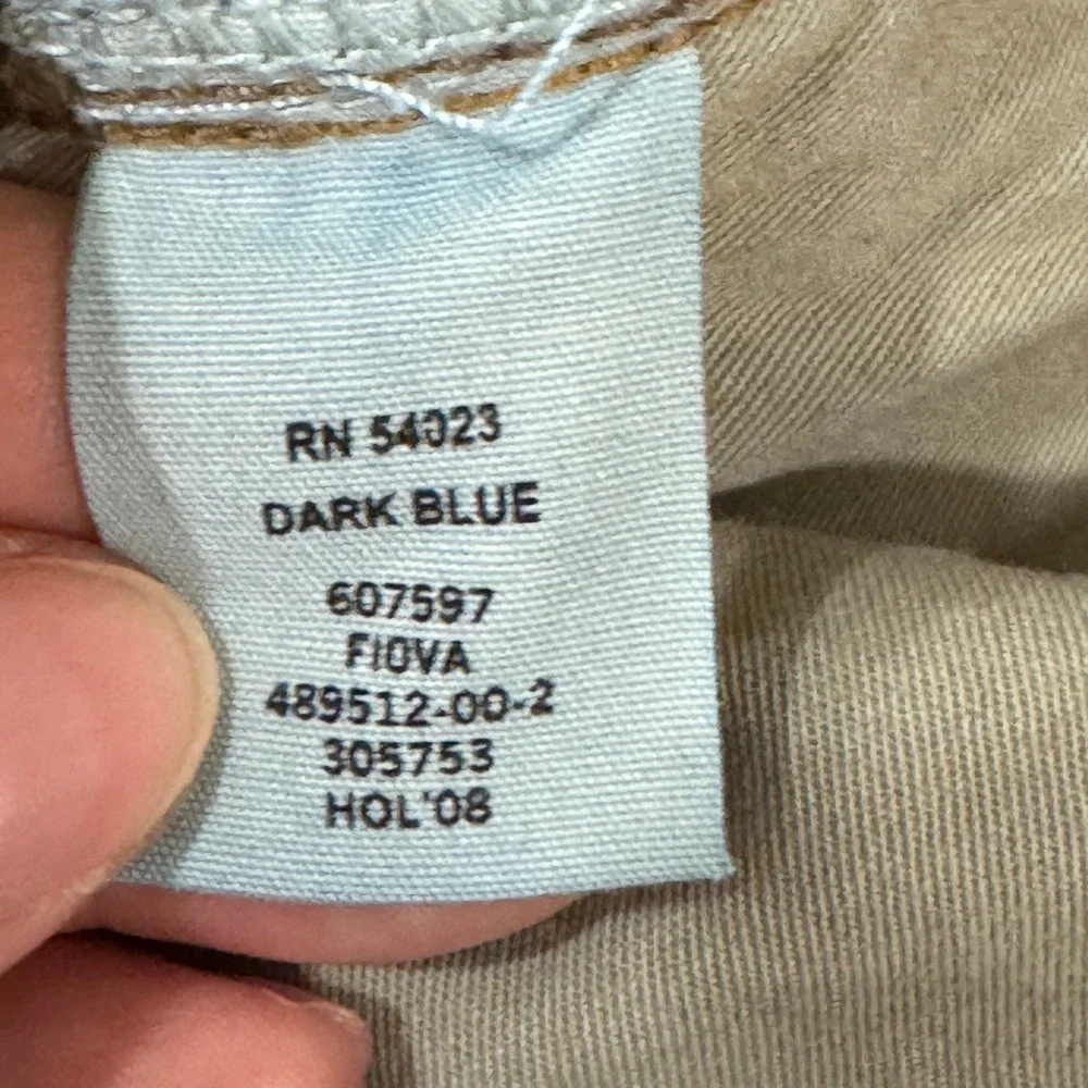 Vtg Mens GAP 1969 Loose Fit‎ Jeans Blue Denim Size 24x29 Straight Relaxed Y2K